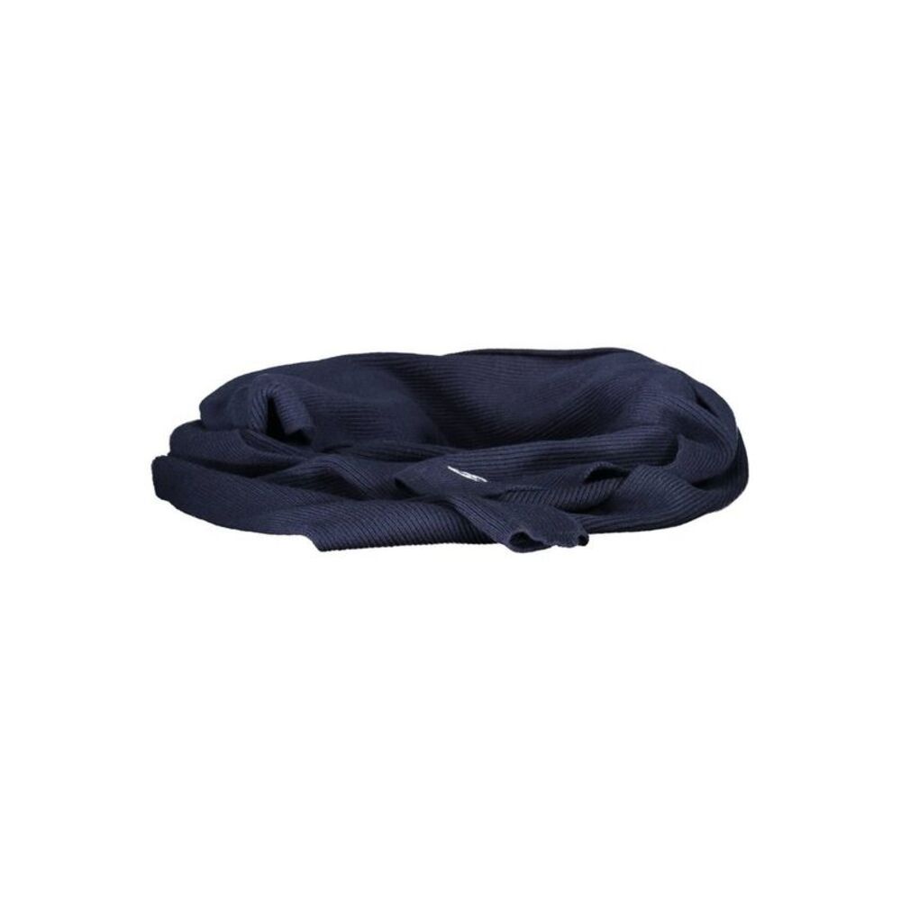 North Sails Blue Cotton Men Men's Scarf